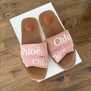 Chloe Woody Logo Slides